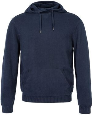 Firetrap Hooded Knit Jumper - Blue