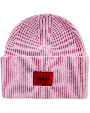 HUGO Saffa Beanie - Pink