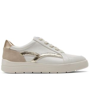 Rockport Truflex Navya Retro Trainer White