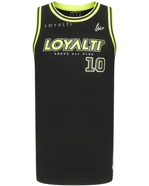 Loyalti Basketball Block Logo Vest - Black