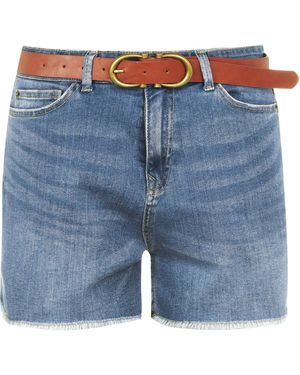 SoulCal & Co California Belt Boyfriend Shorts Ladies - Blue