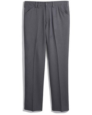 Farah Ladbroke Hopsack Trousers - Grey