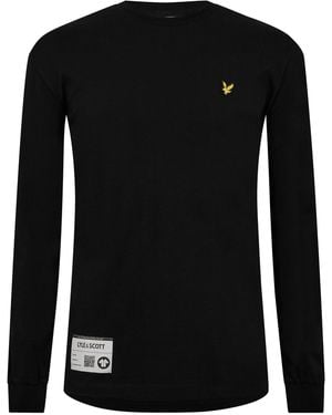 Lyle & Scott Osize Ls Tee - Black