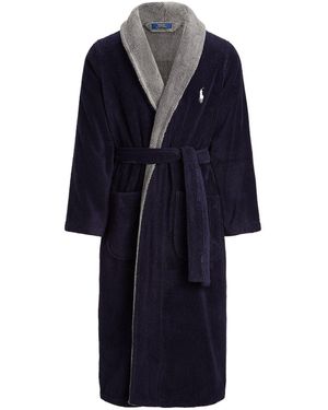 Ralph Lauren Ralph Lauren Shawl Robe Sn34 - Blue