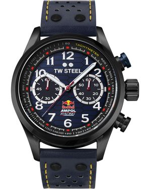 TW Steel Volante Stainless Steel Classic Analogue Watch - Black