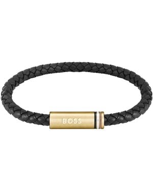 BOSS Gents Ares Bracelet - Black