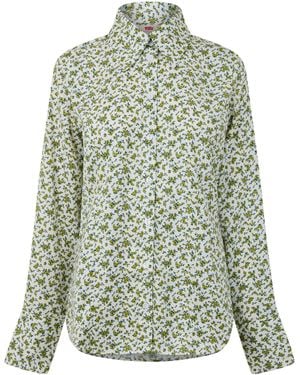 Levi's Maeve Blouse Elodie Floral Mos - Green