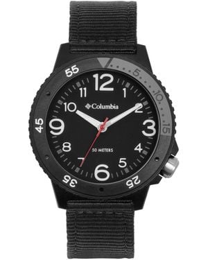 Columbia Cross Trail Polycarbonate Case Sports Watch - Black