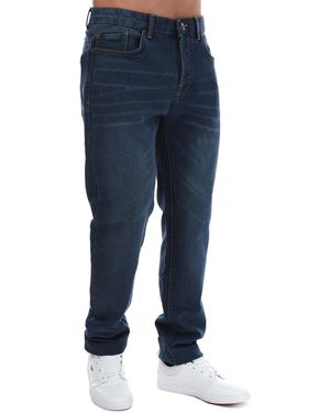 Duck and Cover Pentworth Regular Fit Jeans - Blue