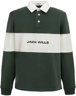 Jack Wills Jw Rugby Sweatshirt - Green