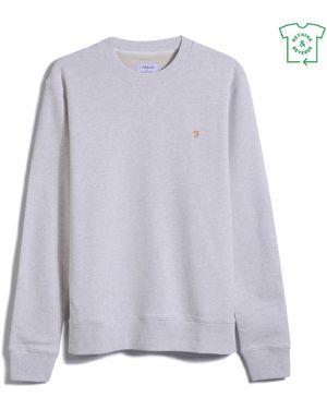 Farah Bones Ls Crew - Purple