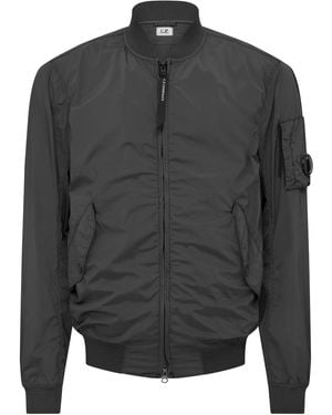 C.P. Company Nycra R Bomber Jacket - Grey