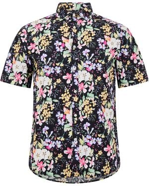 Replay Floral Print Sn42 - Black