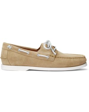 Polo Ralph Lauren Merton Boat Shoe - Natural