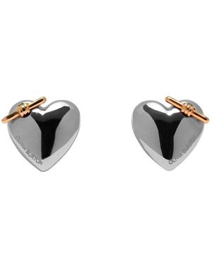 Olivia Burton Classic Knot Heart Stud Earrings - Multicolour