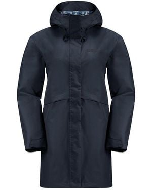 Jack Wolfskin Jw Cape West Coat - Blue