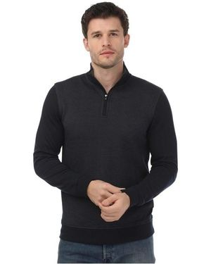 Black funnel neck sweater hotsell