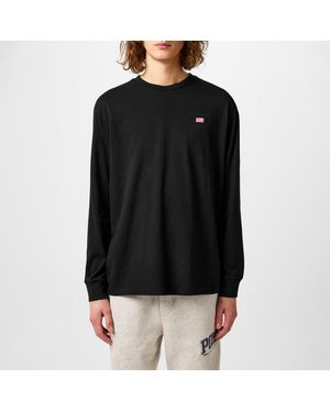 Polo Ralph Lauren Side Logo Long Sleeve T Shirt in Black for Men Lyst UK
