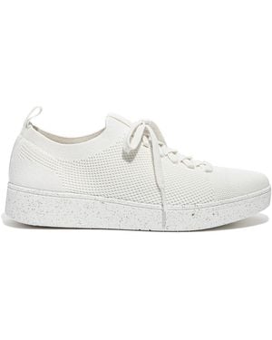 Fitflop Rally Knit Trainers - White