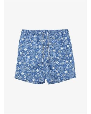 Dockers 7 Inch Swim Shorts - Blue