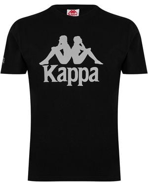 Kappa Authentic Logo T Shirt - Black