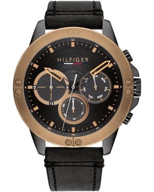 Tommy Hilfiger Gents Dial Watch - Black