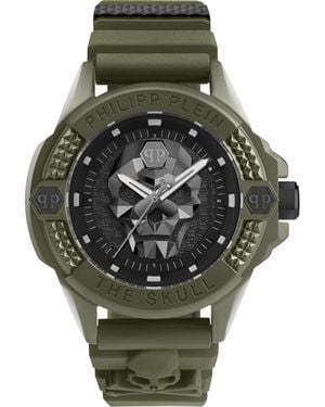 Philipp Plein The $Kull Ecoceramic Eco-Ceramic Fashion Analogue Watch - Green