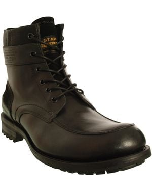 G-Star RAW Gstar Patton Iii Officer Boots - Black