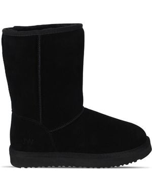 Jack Wills High Snug Boots - Black