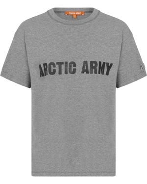 ARCTIC ARMY Aa Crew Neck T Shirt - Grey