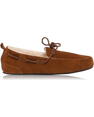 Superdry Moccasin Slippers - Brown