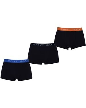 GANT 3 Pack Boxer Shorts - Black