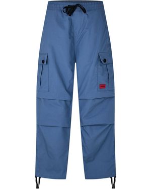 HUGO Garlo233 10250557 01 Cargo Trousers - Blue