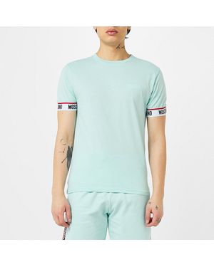 Moschino logo band sweatshirt hotsell
