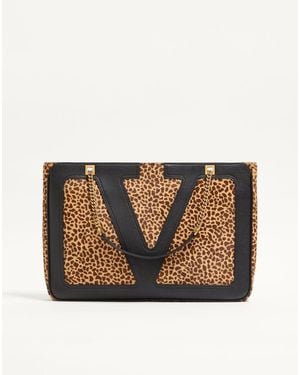Valentino Garavani Viva Superstar Medium Shopping Bag - Black