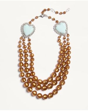 Valentino Garavani Coeur Hyperbole Necklace - Metallic
