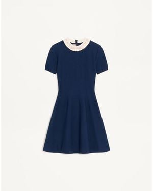 Valentino Knitted Dress - Blue