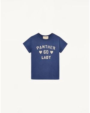 Valentino Printed Cotton T-Shirt - Blue