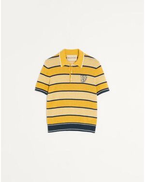 Valentino Polo Manica Lunga - Metallizzato