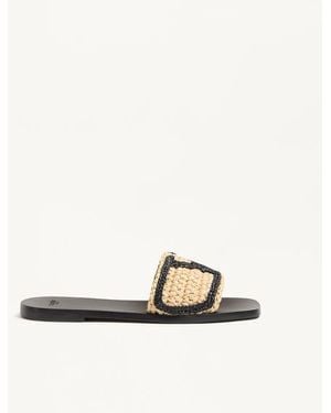 Valentino Garavani Viva Superstar Slide Sandal - White