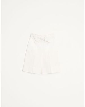 Valentino Bermuda Shorts - Natural