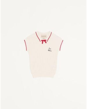 Valentino Cotton Top - Pink
