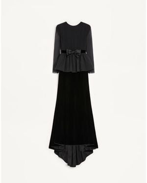 Valentino Long Dress - Black
