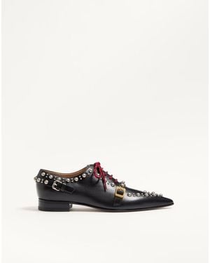 Valentino Garavani Derby Mockers - White