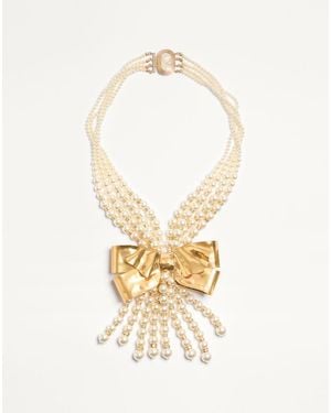Valentino Garavani Trop Chou Necklace - Metallic