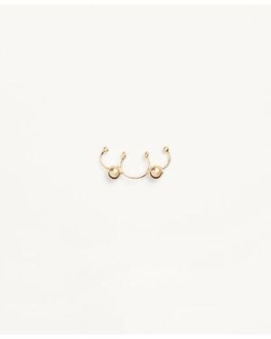 Valentino Garavani Poetique Des Gouttes Metal Nose Ring - Natural