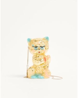 Valentino Garavani Minaudière Le Chat De La Maison Femme - Métallisé