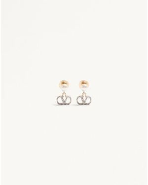 Valentino Garavani Orecchini Vlogo Signature - Neutro