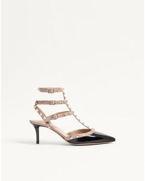 Valentino Garavani Rockstud Caged Pump 65Mm - White