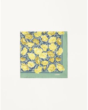 Valentino Garavani Après L'Hiver Poppies Silk Scarf - Multicolour